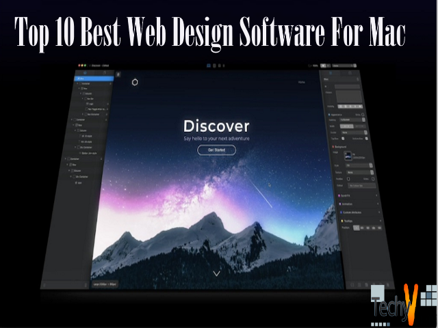 best web design software for beginners mac